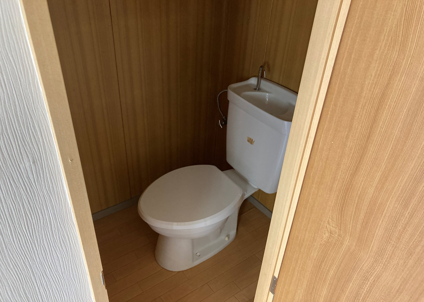 よこいの家ハイツ201のトイレ